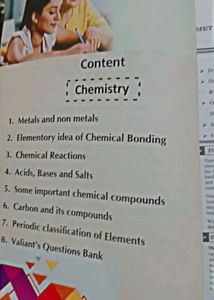 Physics And Chemistry Booklet For Class 10th