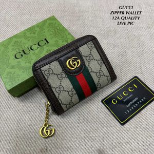 GUCCI ZIPPER WALLET 12AA QUALITY WD BOX