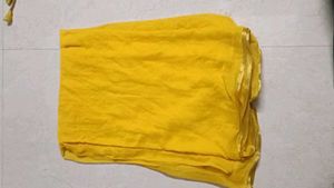 Elegant Yellow Saree