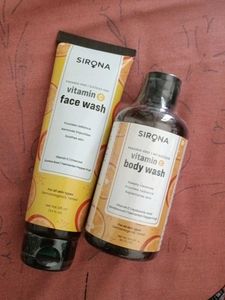 sirona vitamin c body & face wash