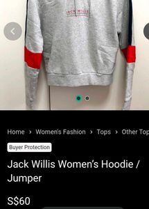 jack wills branded Hoodie ☃️