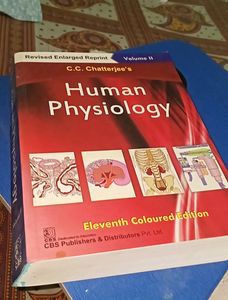 Human Physiology VOL.2 11th Edition By C.C. CHATTERJEE