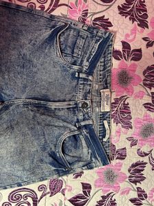 full pair of jeans and shirt