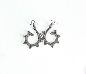 Oxidized Silver Earrings - Boho Chic Lightweight