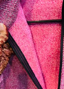 🇮🇹 Italy Imported Pink Zip-Up Jacket