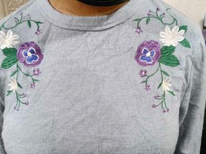 Korean style woolen top