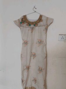 Embroidered Kurti Top