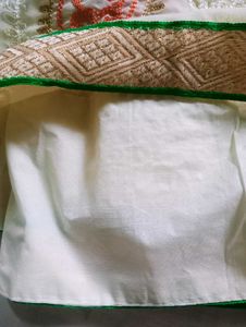 Gorgeous Embroidered Silk Saree