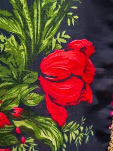 Floral Print Saree
