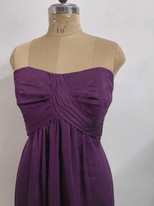 Purple Chiffon Gown