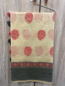 Cotton dori Saree