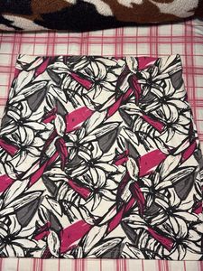 Floral Print Mini Skirt