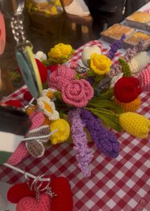 Crochet Flower Bouquet.