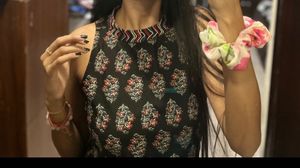Floral Print Kurta Pant