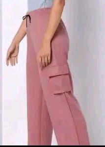 Dusty Rose Cargo Pants
