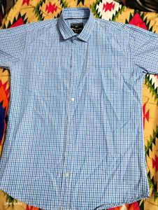 Blue Checked Shirt
