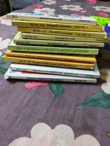 IGNOU Books Of Bcomg First Year