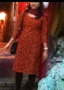 Velvet Design Kurti Set