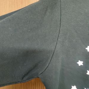 Graphic Print Long Sleeve Top