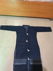 Elegant Blue Printed Kurta