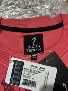 Original Brand Indian Terrain Sheat shirt XL size