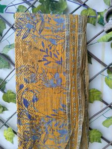 Mustard Kurta With Embroidery