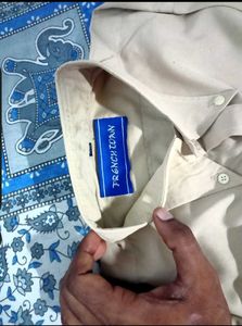 xxl biscuit colour formal Shirt