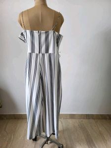 Striped Jumpsuit
