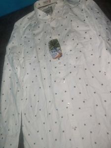 White Shirt with tag Never Used.