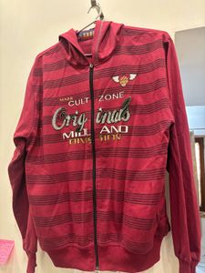 Striped Hooded Jacket