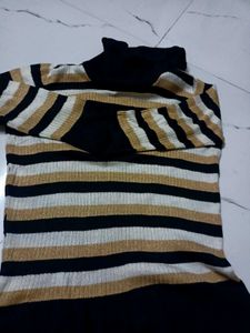 🖤🤍🤎 Colour turtle neck sweatshirt for women