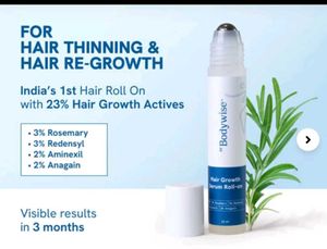 Sealed- Bebodywise Hair Growth Serum Roll On