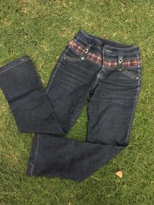 🛹Y2K Girly Checker Jean🍬