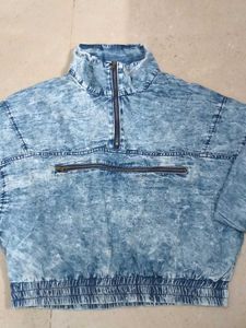 Acid Wash Denim Jacket