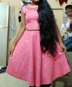 Elegant Pink Occasion Wear Dress for Sale