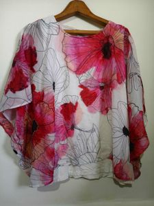 Floral Print Top Size Small/Medium