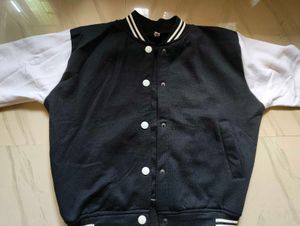 Black and white Bomber jacket