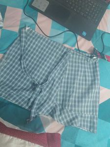Plaid Mini Skirt