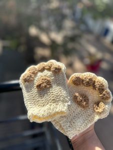 Crochet Play Paw Gloves
