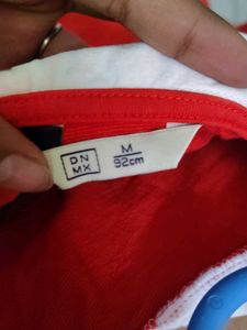 Orange Graphic Print Sweatshirt