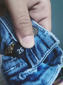 Acid Wash Denim Jeans
