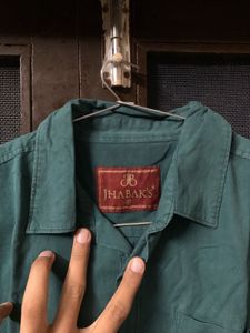 Green Casual Shirt