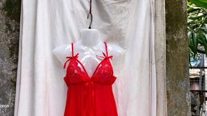 I. Red Lace Lingerie