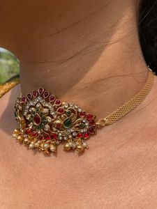 Stone Work choker Set With Earning