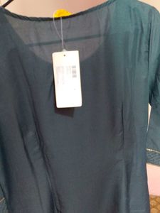 Charcoal Blue Aurelia Kurti