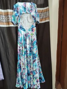 Watercolor Floral Maxi Dress