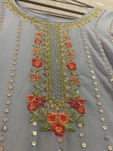 Heavy embroidery Dress