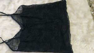 Lingerie Set Black Net