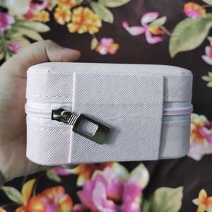 🔥FREE DELIVERY🔥Pink Jewelry Organizer Box