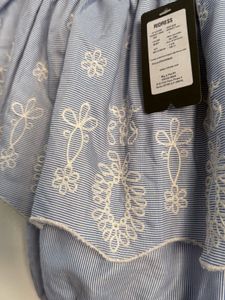 Frill Off Shoulder Crop Top